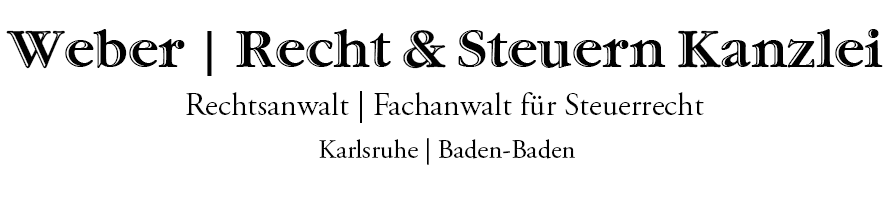 Weber | Recht  & Steuern